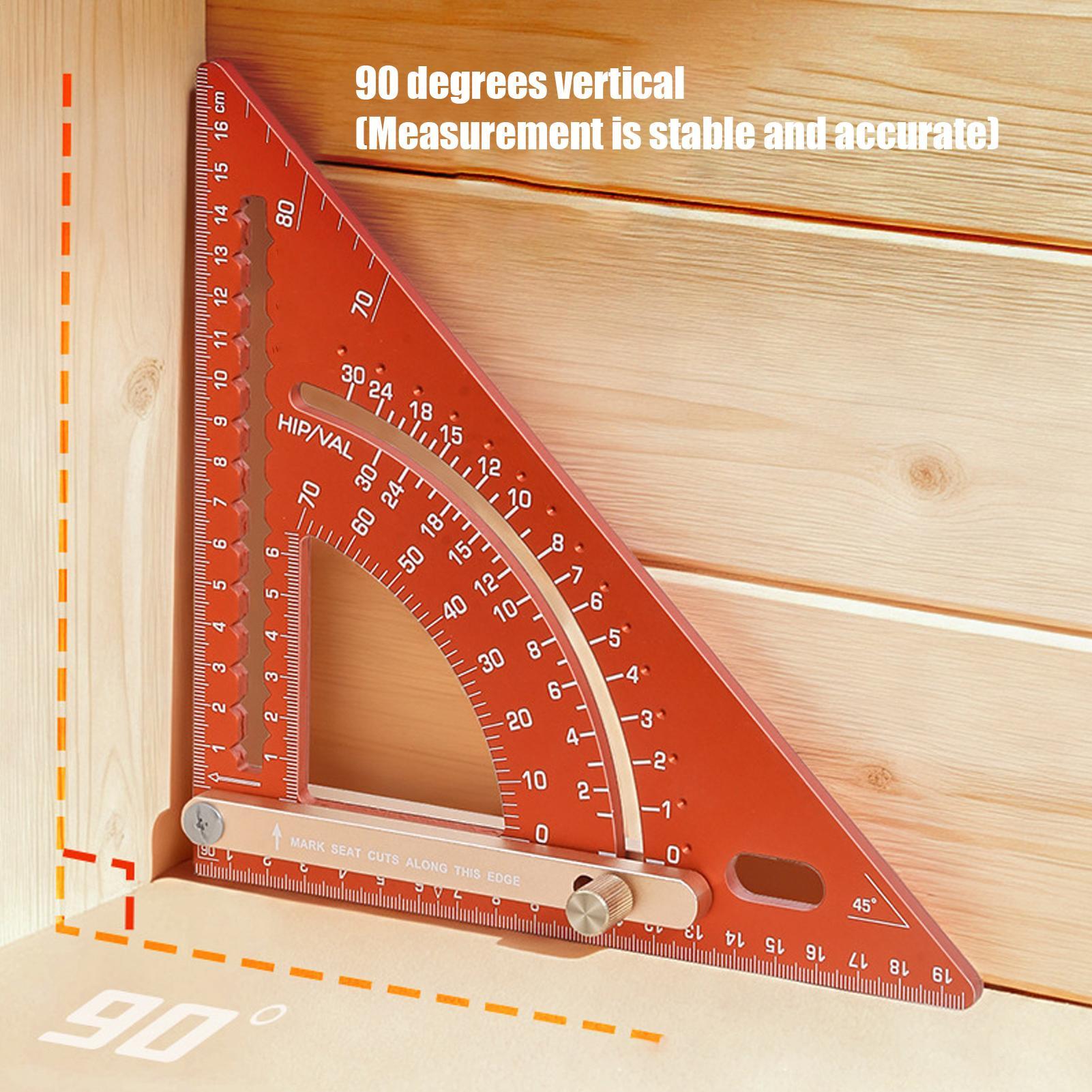 Woodworking And Carpentry - Woodworking Square Aluminum Alloy Ergonomic Carpentry