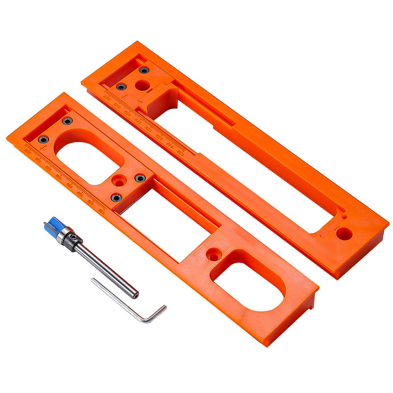 Woodworking Templates - 1Pc Hinge Mortise Template Invisible Hinge