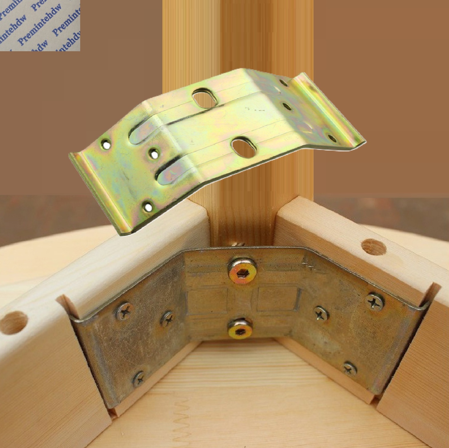 Woodworking Kerf - 8Pcs Kerf Mount Frame Corner Bracket