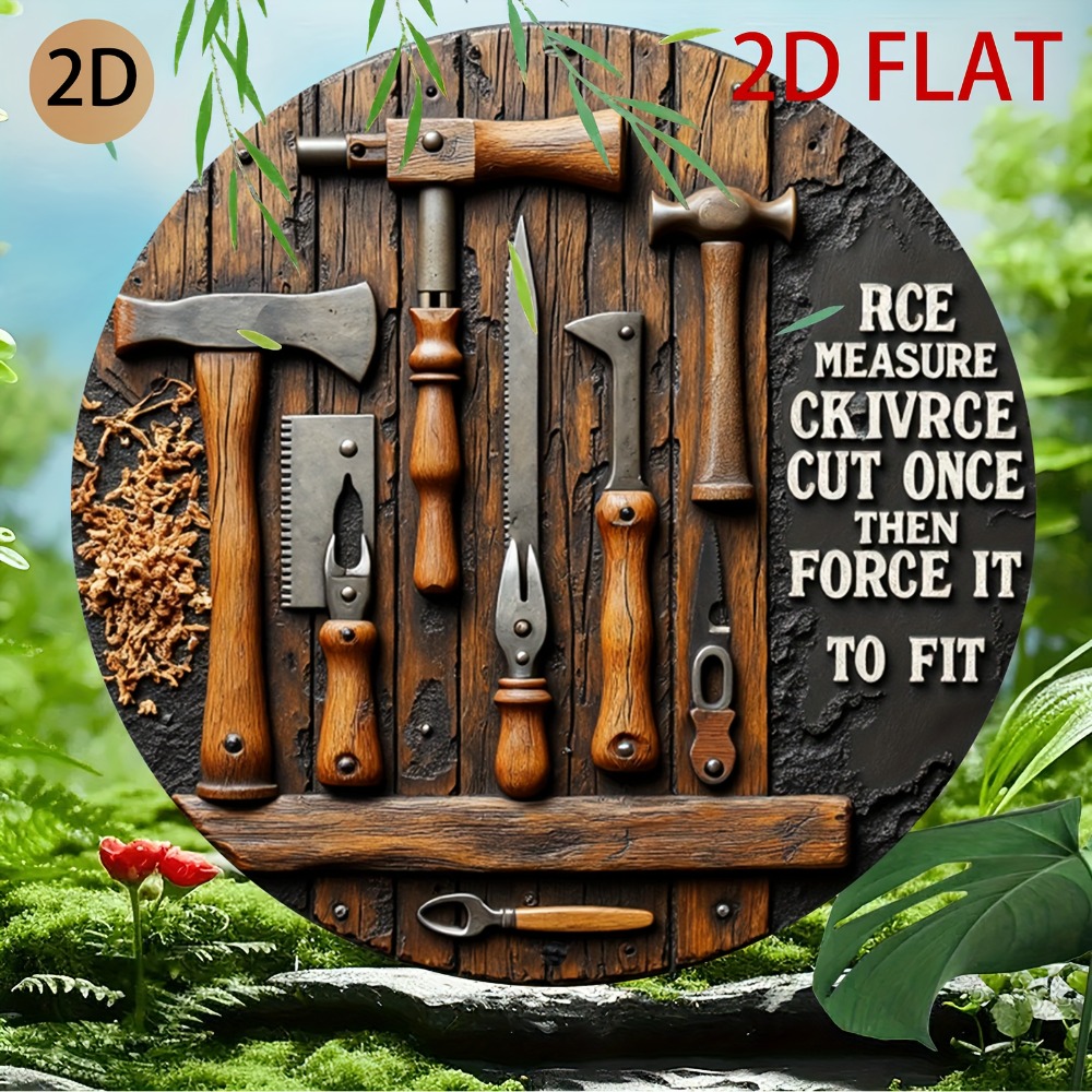 Woodworking Quotes Funny - Metal Wall Sign Funny Woodworking Tools