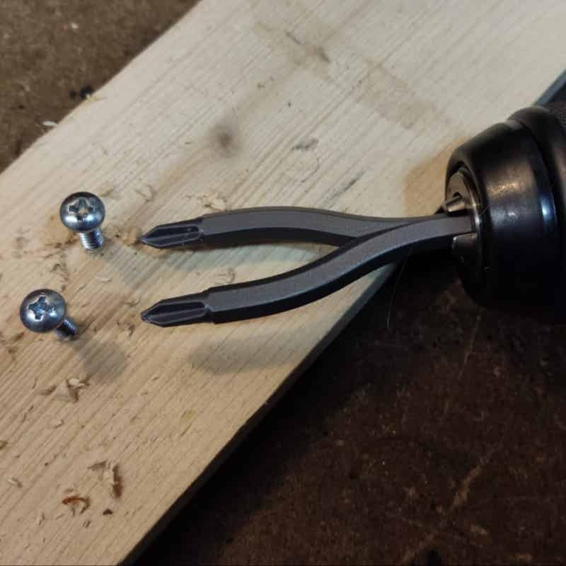 Woodworking Jokes - 3pcs Double Cross Screwdriver Bits Funny