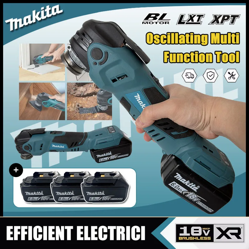 Woodworking Cutting Tools - Makita Brushless Oscillating Multi Function Tool