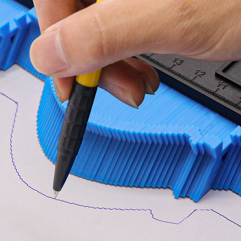 Woodworking Templates - Precise Profile Gauge Ruler for Construction;