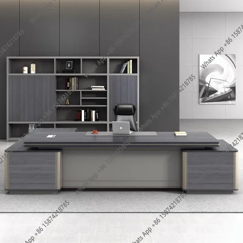 Woodworking Desk Chair - N68 Vintage Cabinets Boss Office Desk