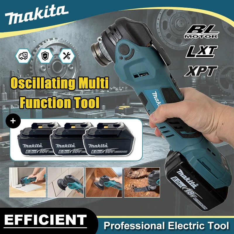 Woodworking Electric Saw - Makita Brushless Oscillating Multi Function Tool