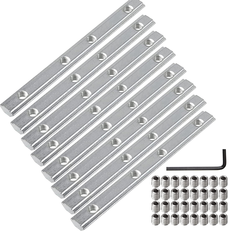 Woodworking Joint - 8pcs 2020 180 Degree carbon steel