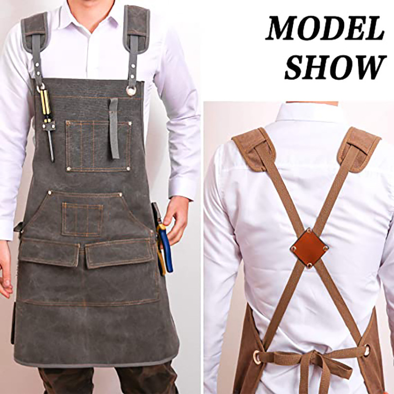 Simple thickened wear-resistan - Woodworking Apron 리뷰 및 가격