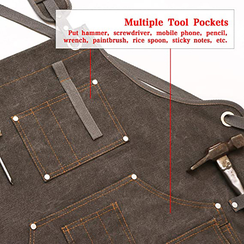 Simple thickened wear-resistan - Woodworking Apron 리뷰 및 가격
