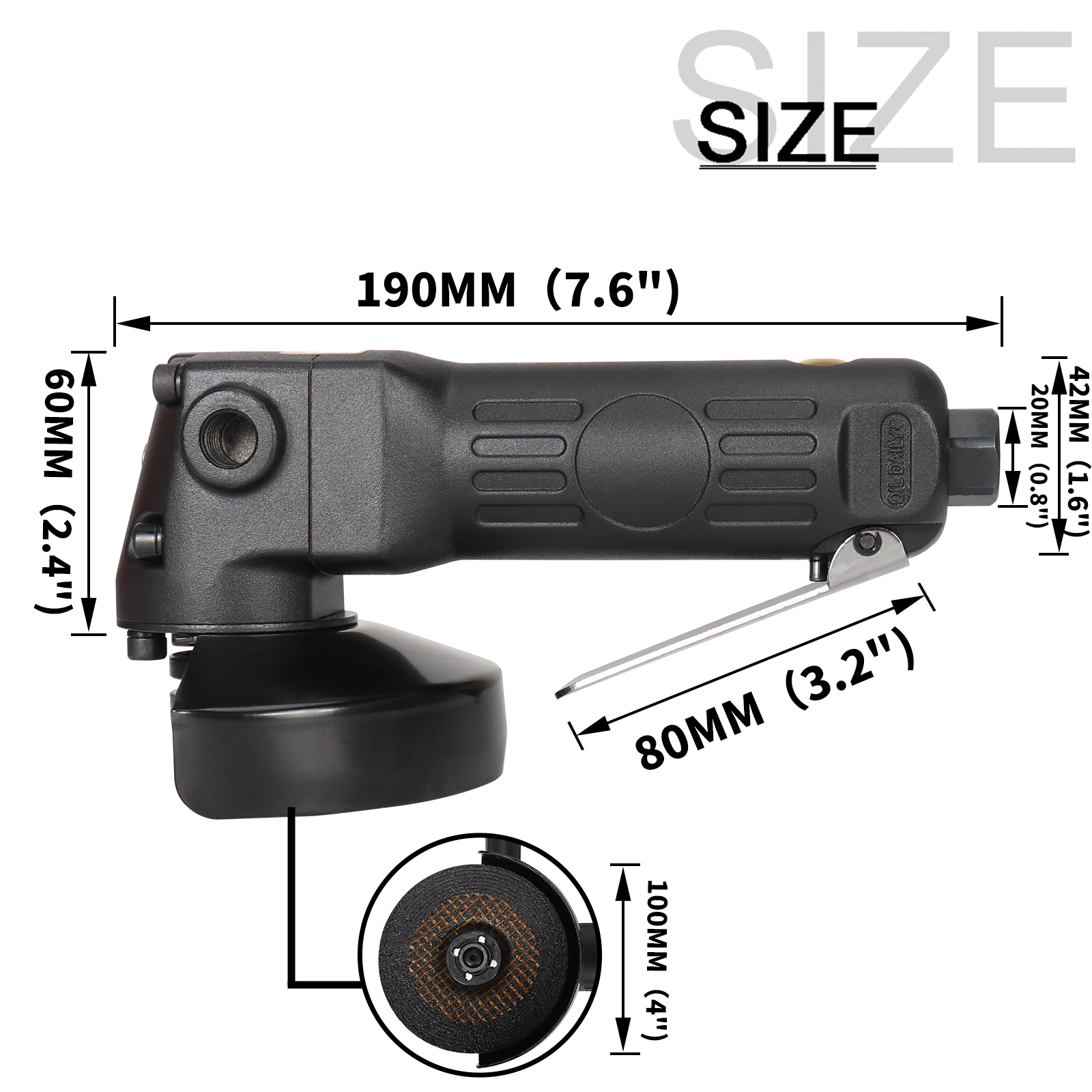 High Speed ​​Air Grinder 4 Inc - Woodworking Essential Tools 리뷰 및 가격