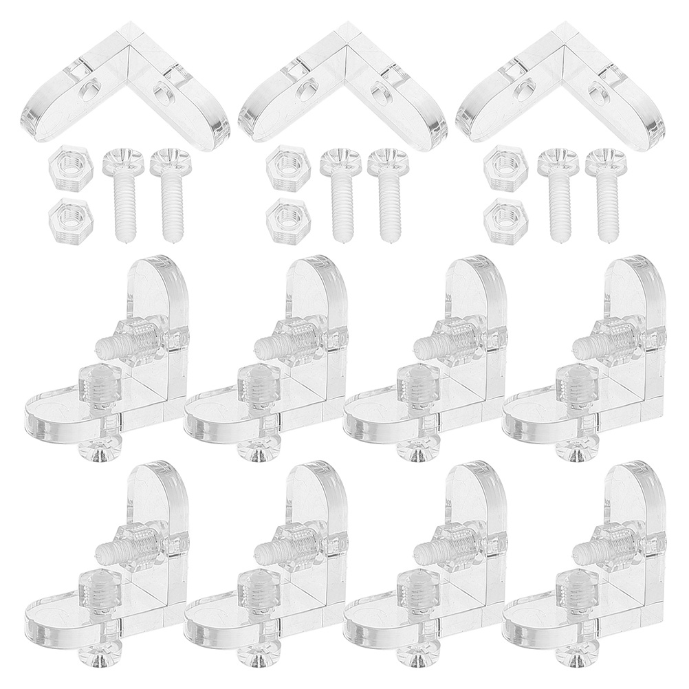 15Pcs Acrylic L-Shaped Corner  - Woodworking Joint 리뷰 및 가격