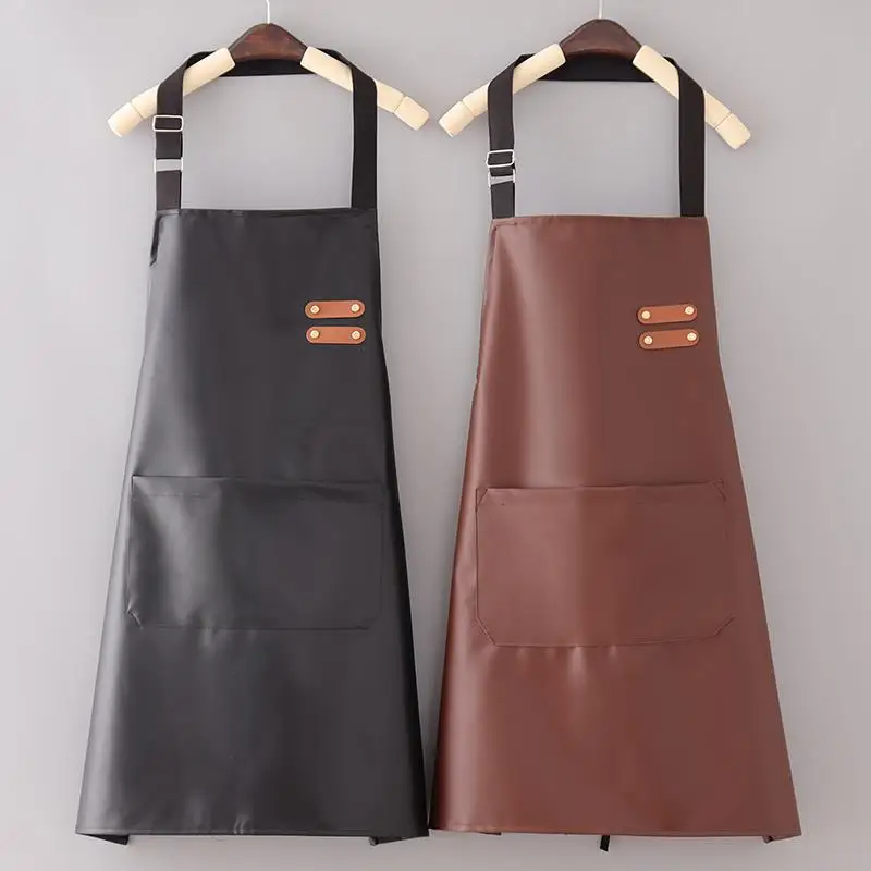 PU Leather Waterproof and Oil  - Woodworking Apron 리뷰 및 가격