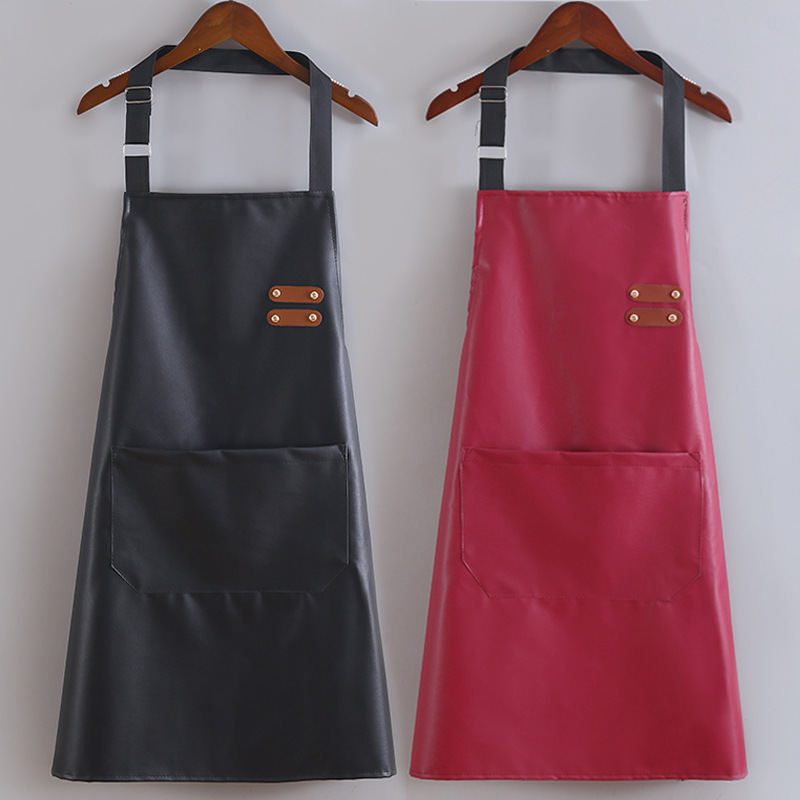PU Leather Waterproof and Oil  - Woodworking Apron 리뷰 및 가격