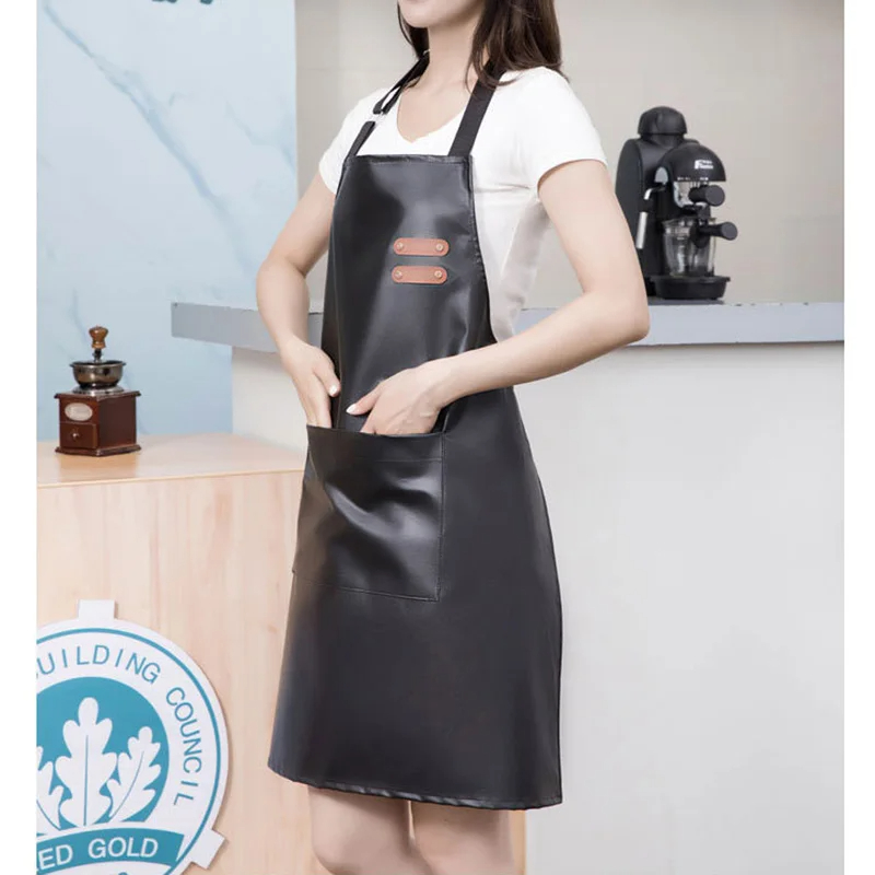 PU Leather Waterproof and Oil  - Woodworking Apron 리뷰 및 가격