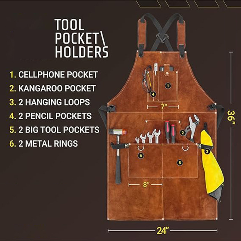 Flame-retardant and waterproof - Woodworking Apron 리뷰 및 가격