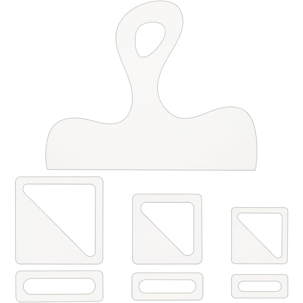 7Pcs Charcuterie Template Acry - Woodworking Cutting Tools 리뷰 및 가격