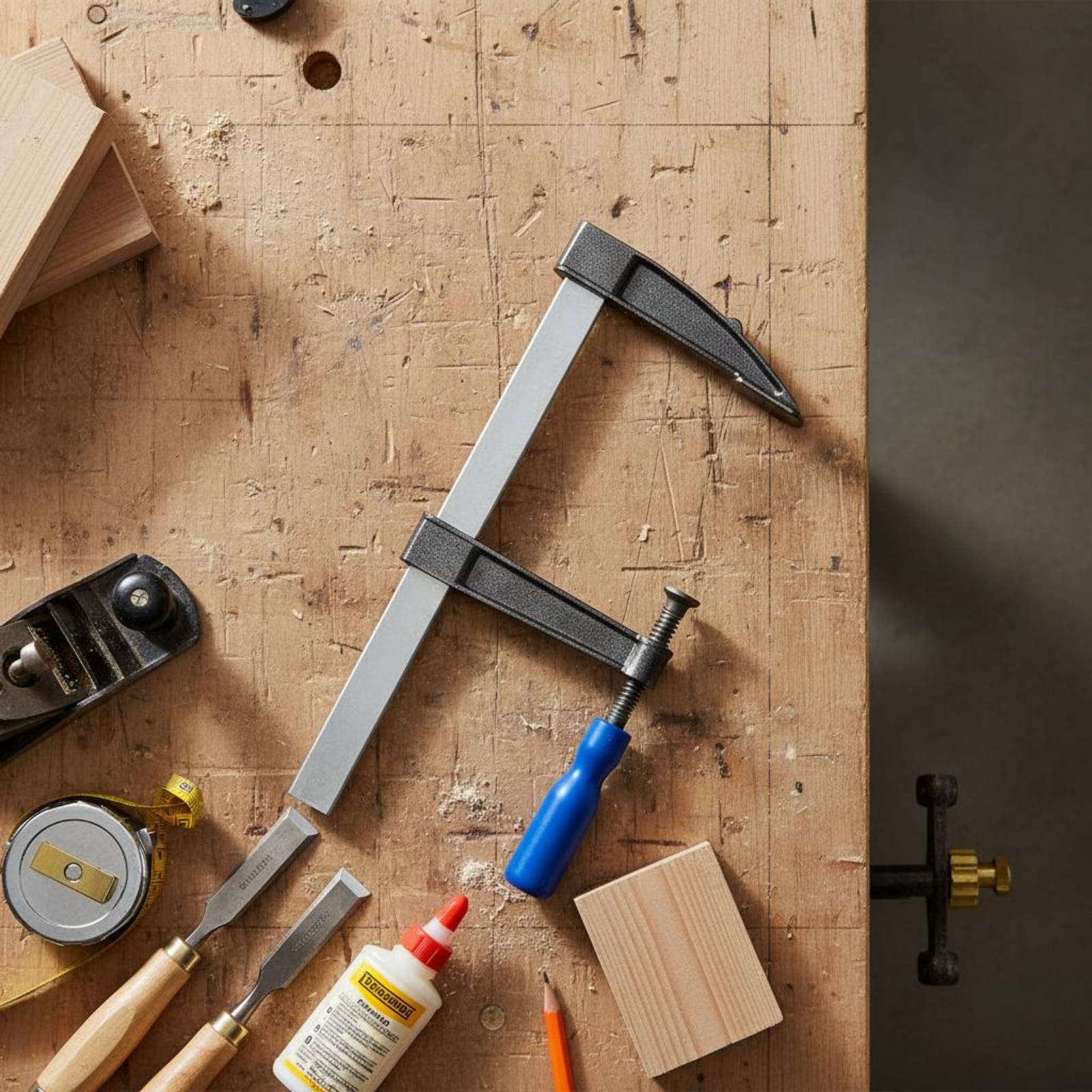 F-Clamp Effortless Adjustment  - Woodworking And Carpentry 리뷰 및 가격