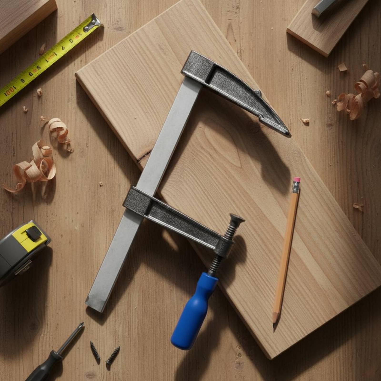F-Clamp Effortless Adjustment  - Woodworking And Carpentry 리뷰 및 가격