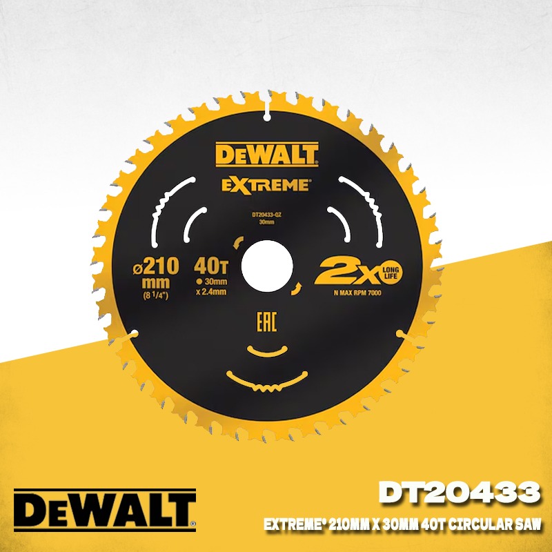 DEWALT DT20433 Extreme 210mm 4 - Woodworking Kerf 리뷰 및 가격