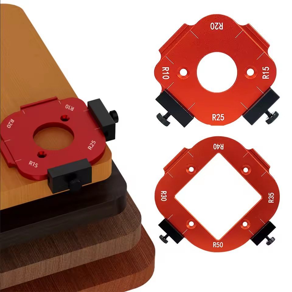 2Pcs Aluminum Alloy Radius Jig - Woodworking Templates 리뷰 및 가격