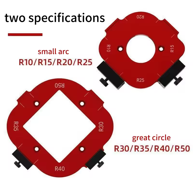2Pcs Aluminum Alloy Radius Jig - Woodworking Templates 리뷰 및 가격