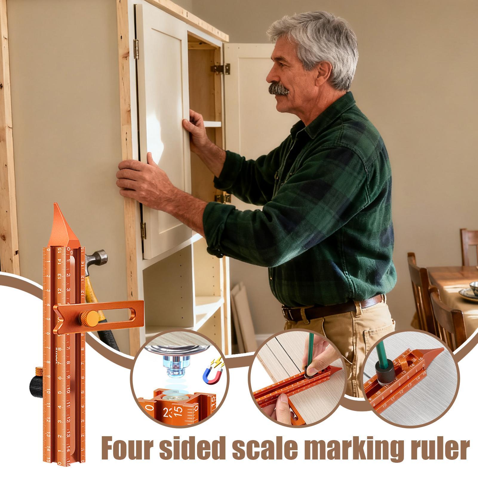 Woodworking Ruler Magnetic Bas - Woodworking And Carpentry 리뷰 및 가격