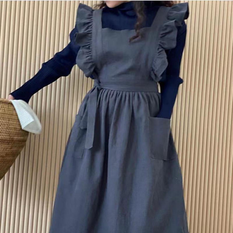 French Palace Apron Retro Ruff - Woodworking Apron 리뷰 및 가격
