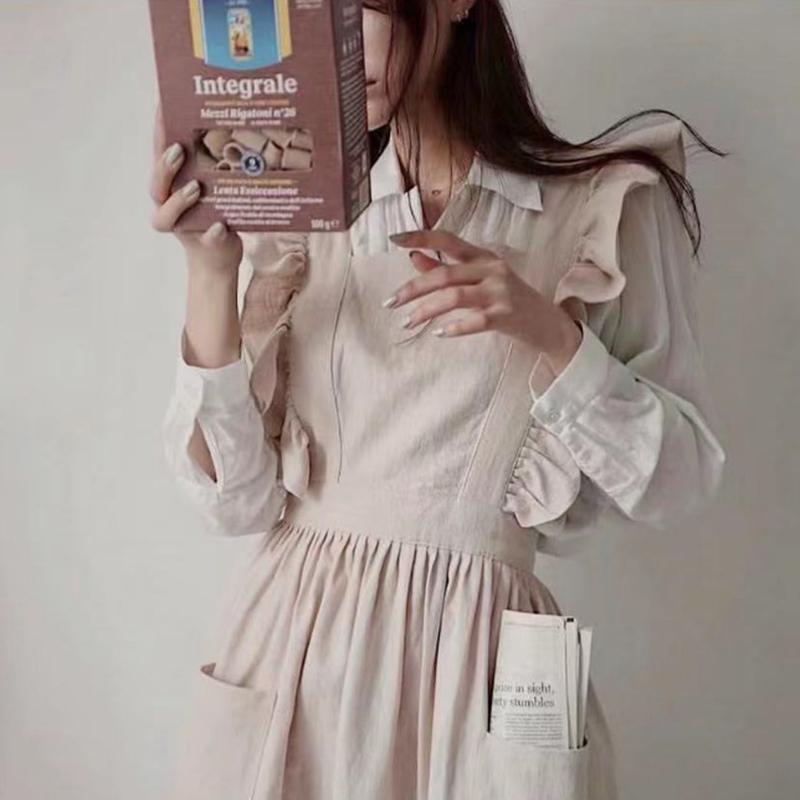 French Palace Apron Retro Ruff - Woodworking Apron 리뷰 및 가격