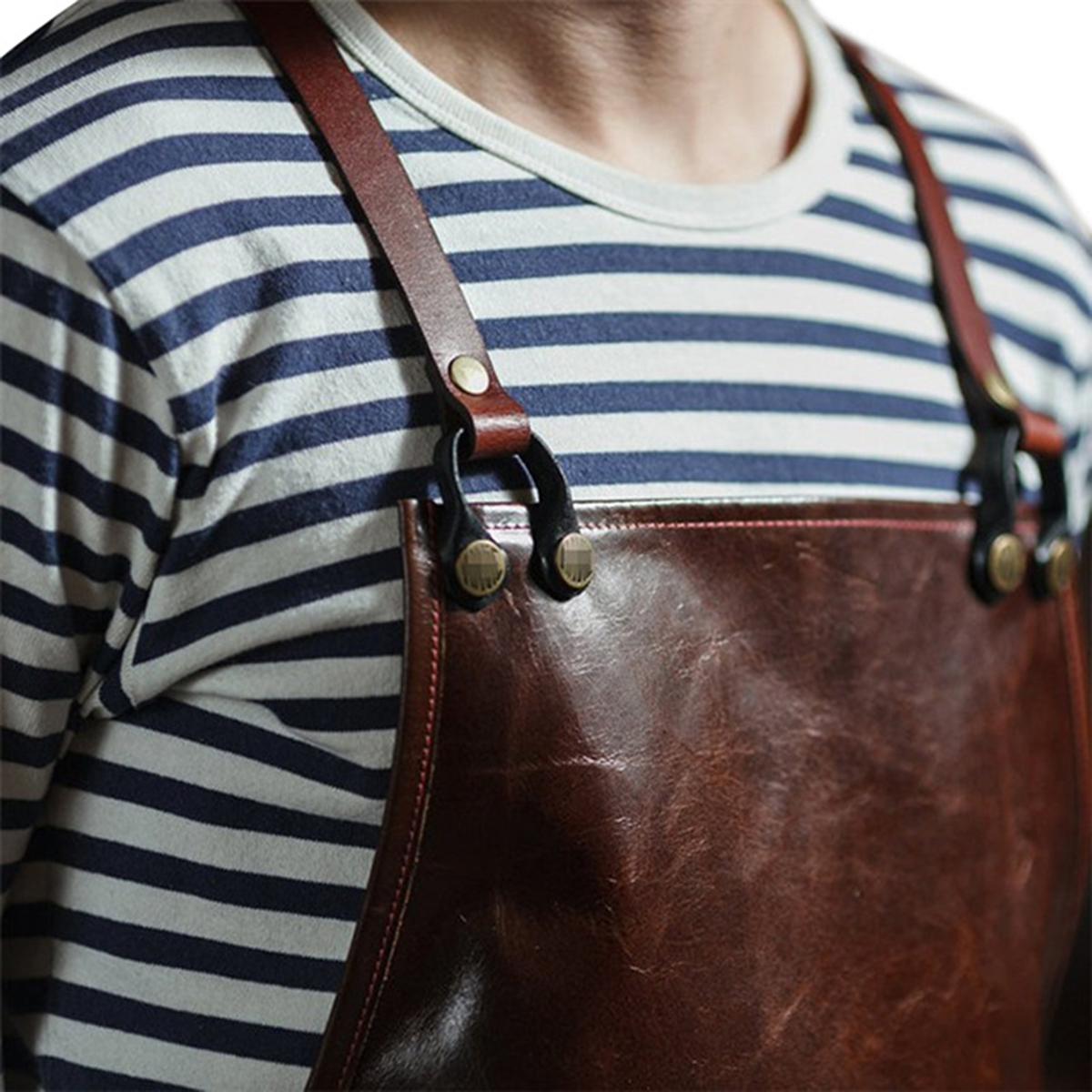 Men's Leather Work Apron with  - Woodworking Apron 리뷰 및 가격