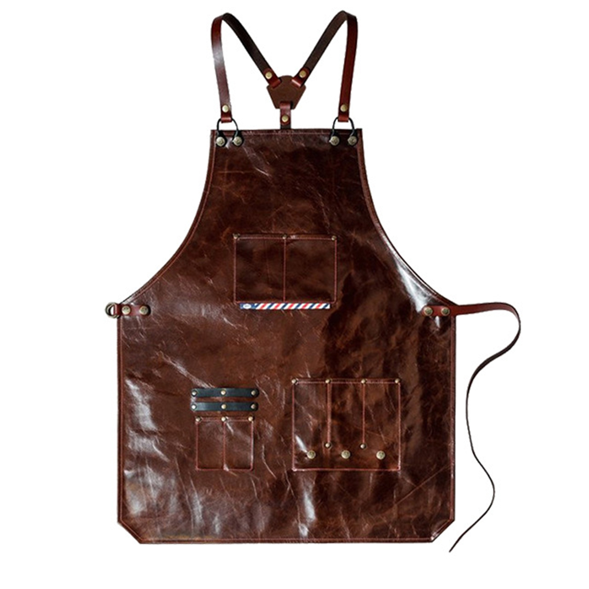 Men's Leather Work Apron with  - Woodworking Apron 리뷰 및 가격