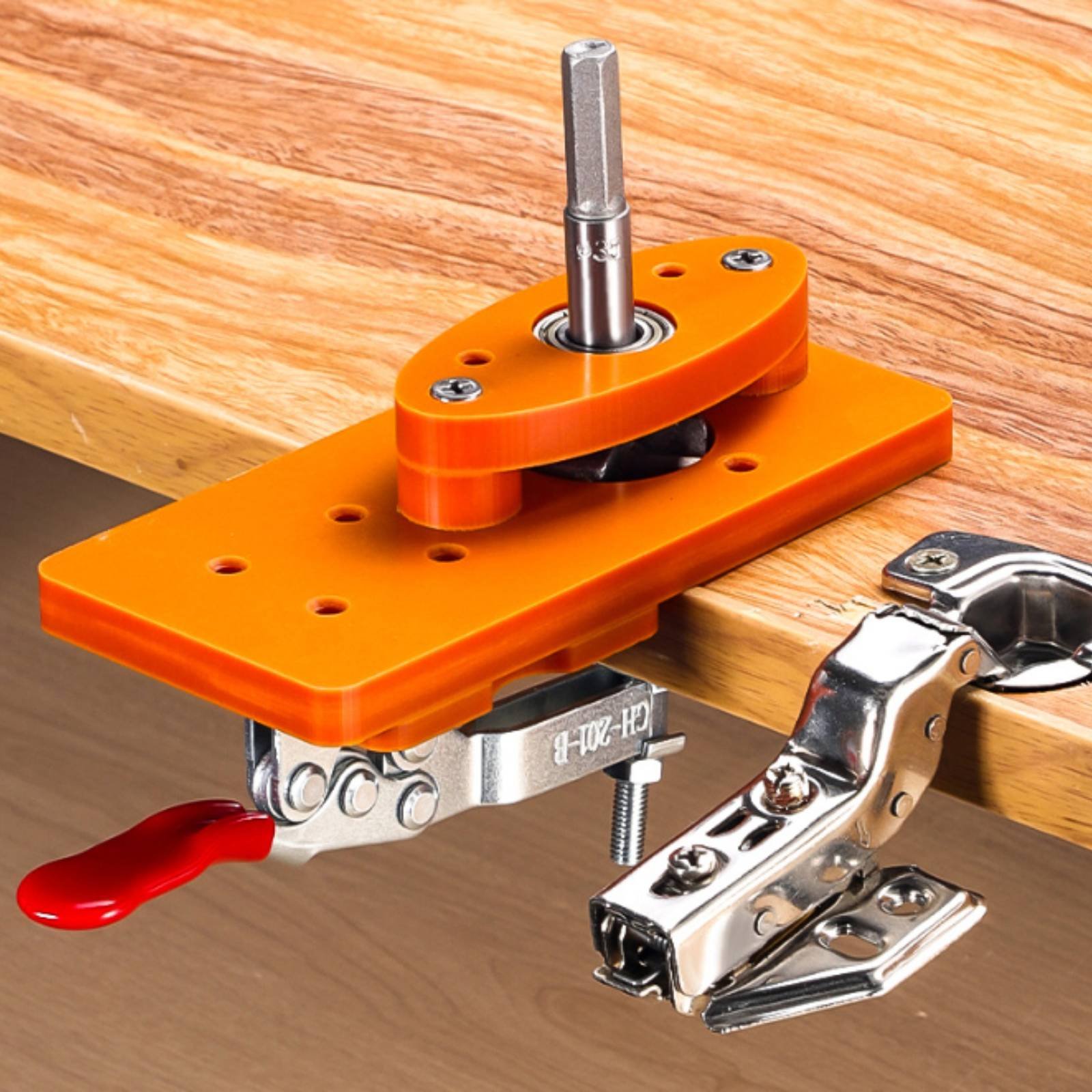 35mm Hinge Drilling Jig Long-L - Woodworking And Carpentry 리뷰 및 가격