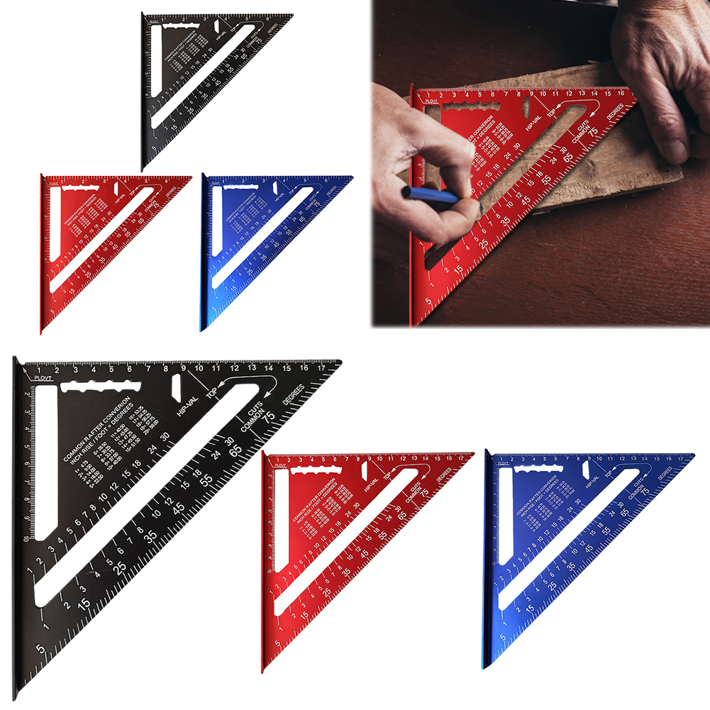 7 Inch Triangle Ruler Aluminum - Woodworking And Carpentry 리뷰 및 가격