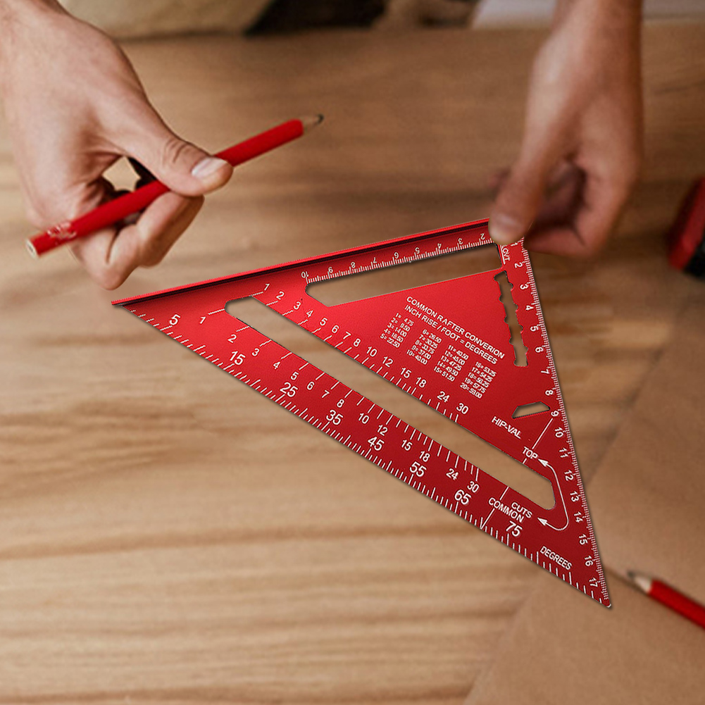 7 Inch Triangle Ruler Aluminum - Woodworking And Carpentry 리뷰 및 가격