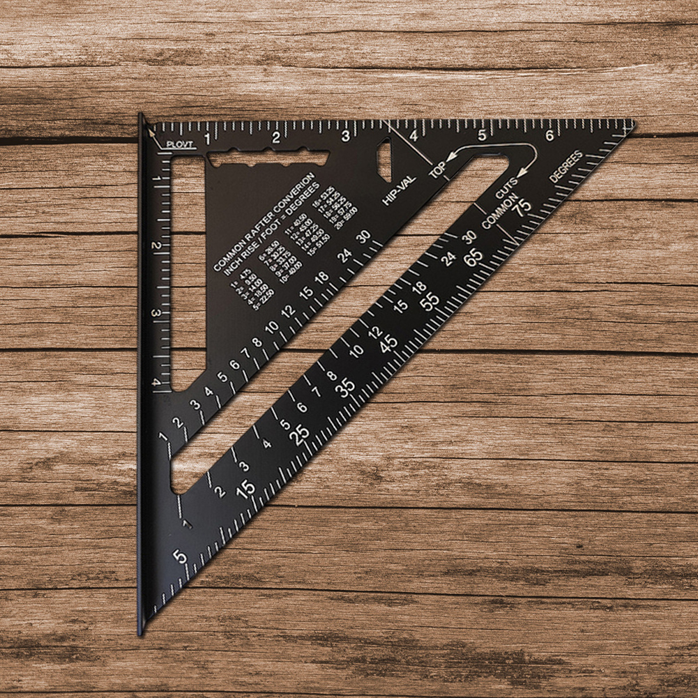 7 Inch Triangle Ruler Aluminum - Woodworking And Carpentry 리뷰 및 가격