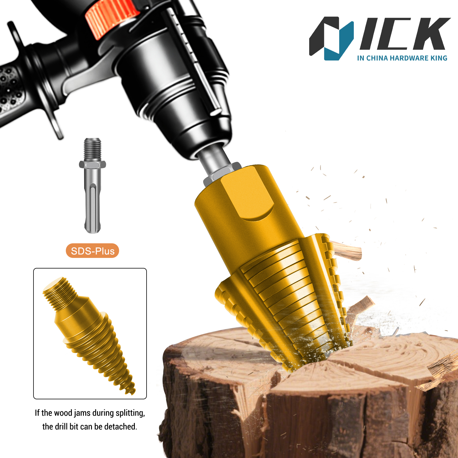 Firewood Splitting Drill Bit T - Woodworking Kerf 리뷰 및 가격