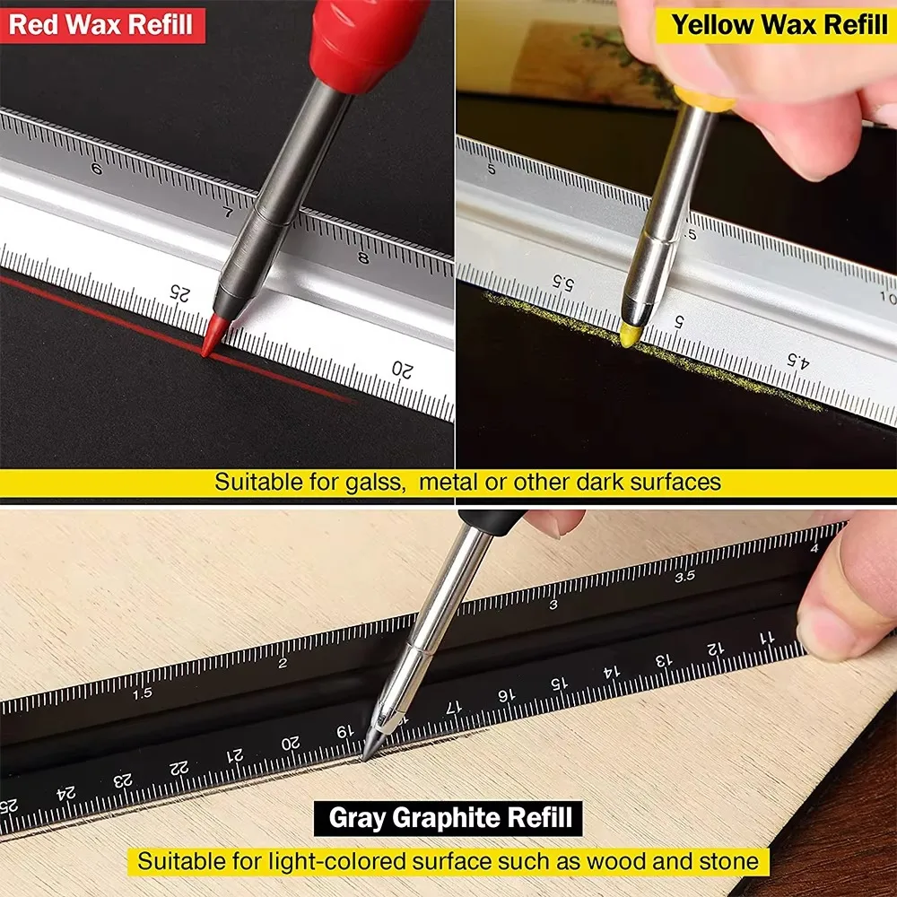 Solid Carpenter Pencil Set Woo - Woodworking Marking Knife 리뷰 및 가격
