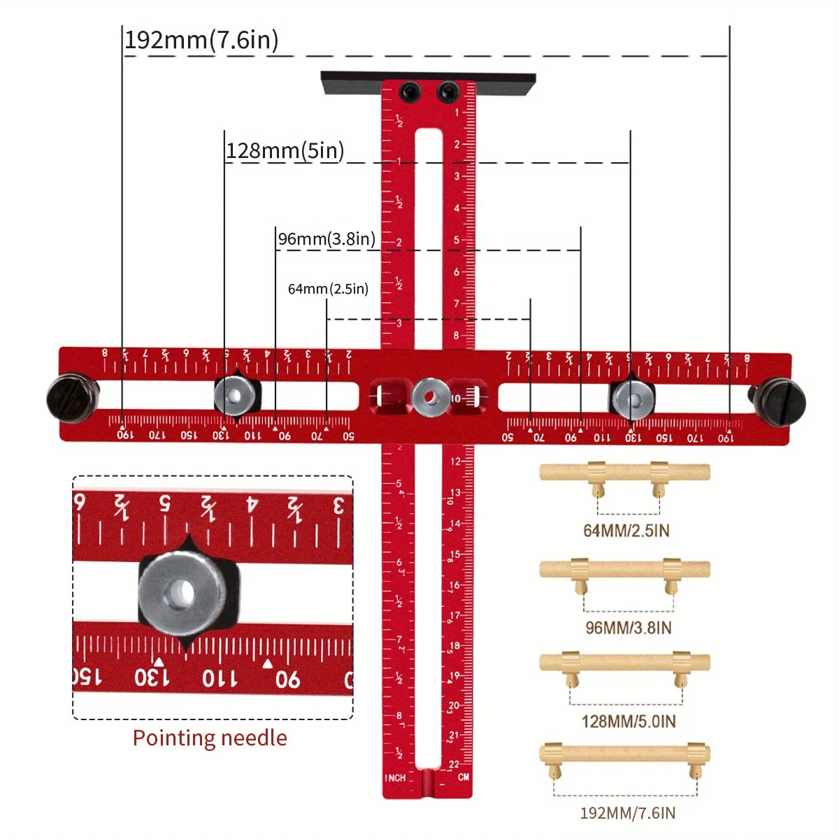 Aluminum Cabinet Handle Jig Ad - Woodworking Templates 리뷰 및 가격