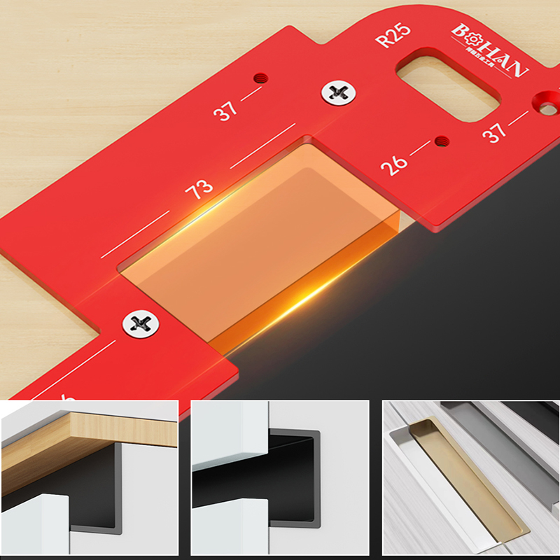 Invisible Embedded Handle Slot - Woodworking Templates 리뷰 및 가격