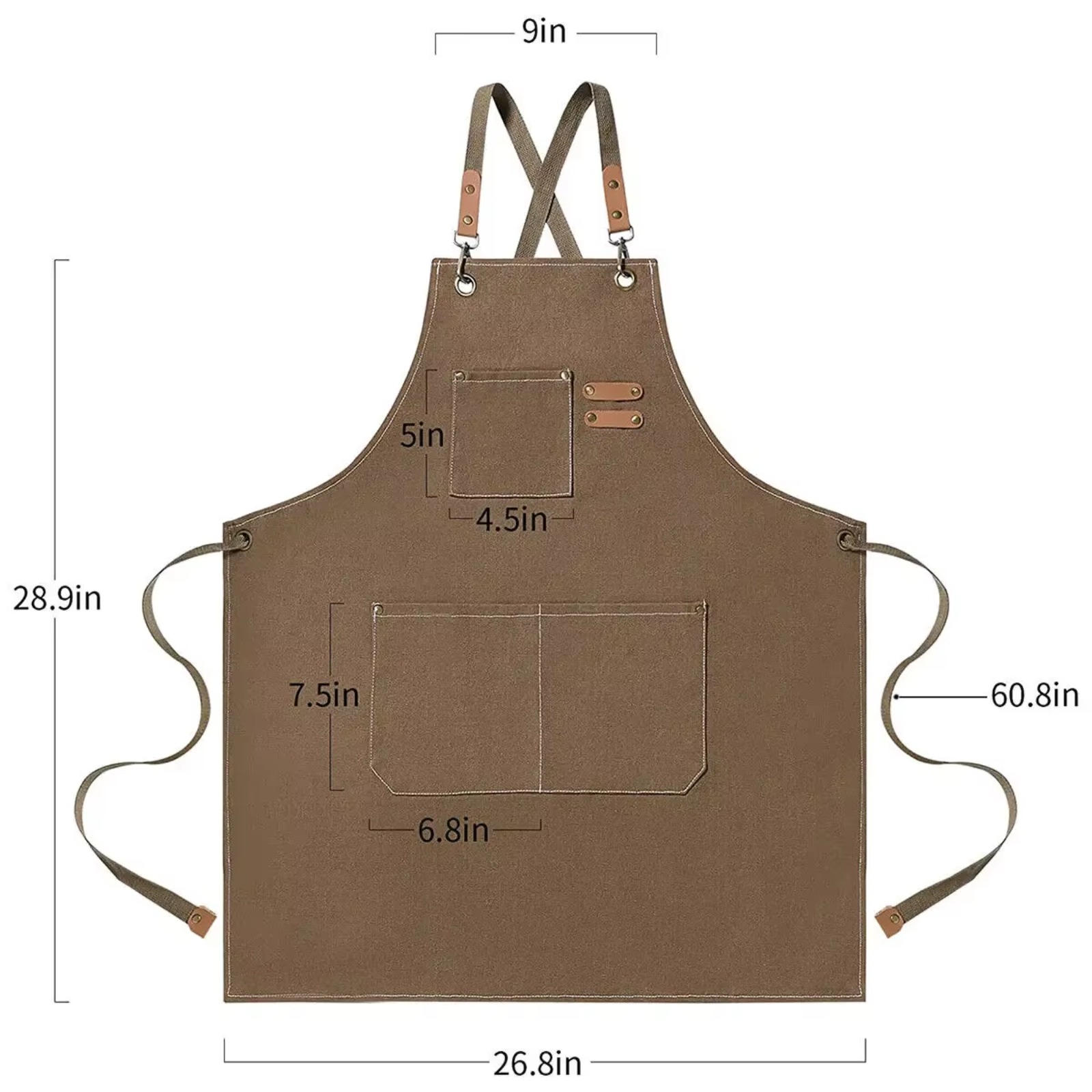 Unisex Canvas Work Apron – Thi - Woodworking Apron 리뷰 및 가격