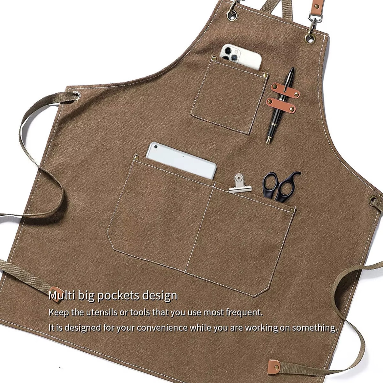 Unisex Canvas Work Apron – Thi - Woodworking Apron 리뷰 및 가격