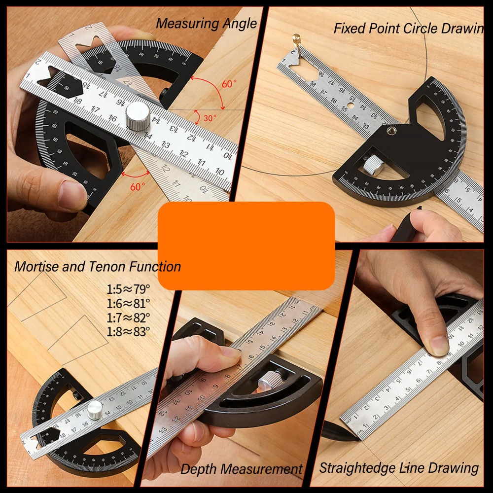 Angle Protractor Carpentry Ang - Woodworking And Carpentry 리뷰 및 가격
