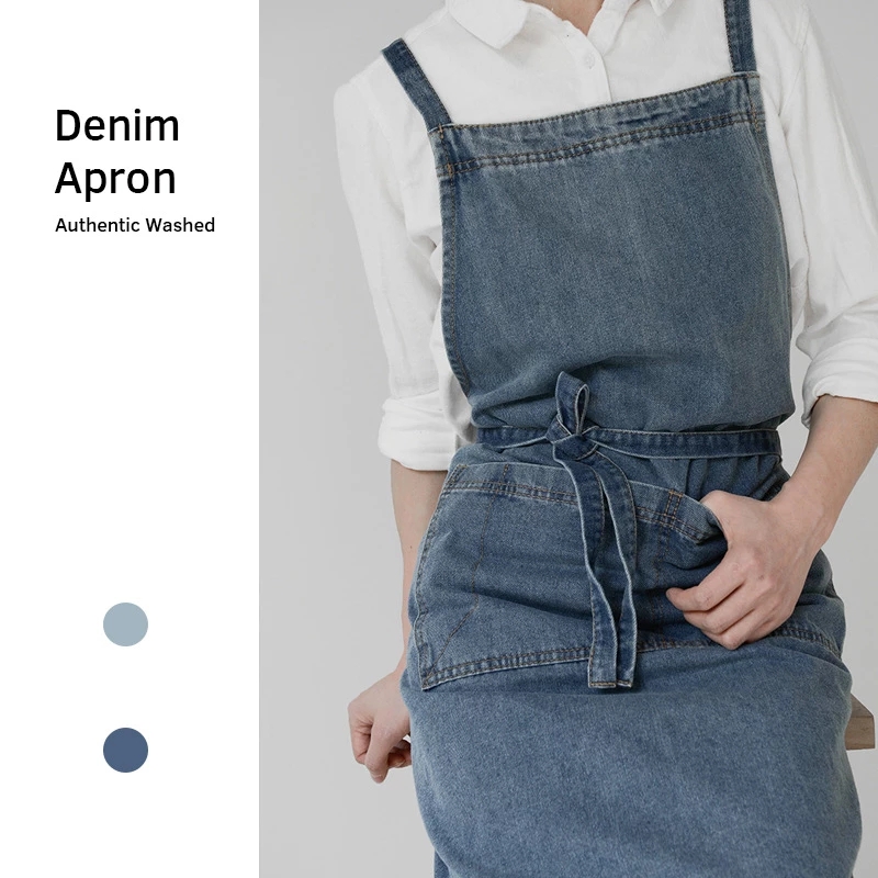 Denim Apron Cotton Korean Canv - Woodworking Apron 리뷰 및 가격