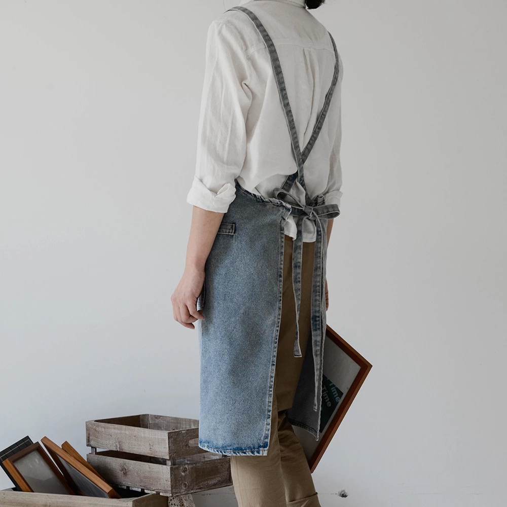 Denim Apron Cotton Korean Canv - Woodworking Apron 리뷰 및 가격