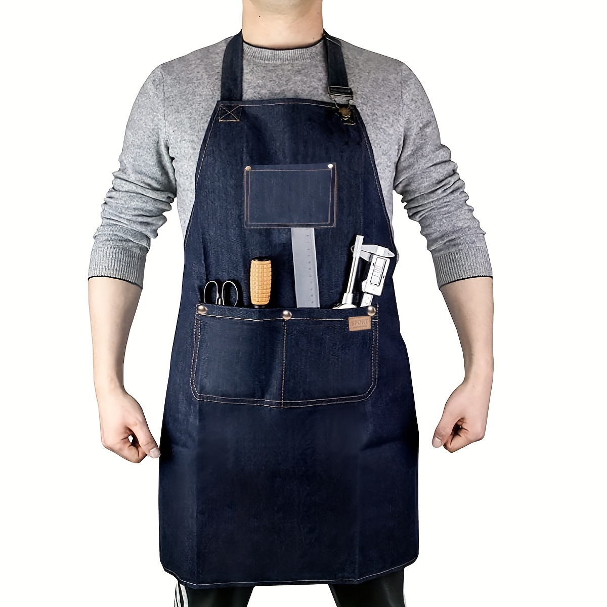 Lightweight Denim Jean Tool Ap - Woodworking Apron 리뷰 및 가격