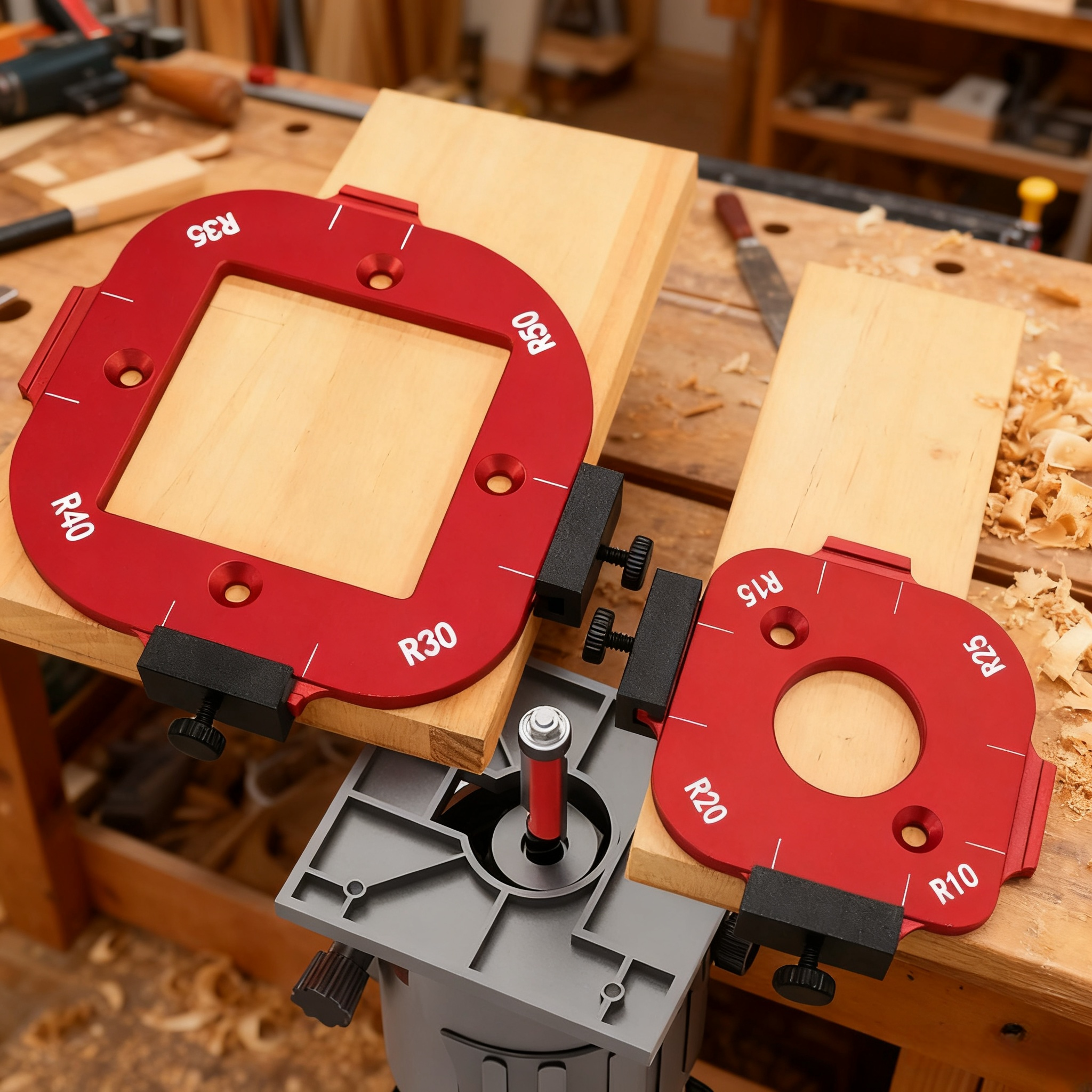 2pcs Woodworking Router Corner - Woodworking Templates 리뷰 및 가격