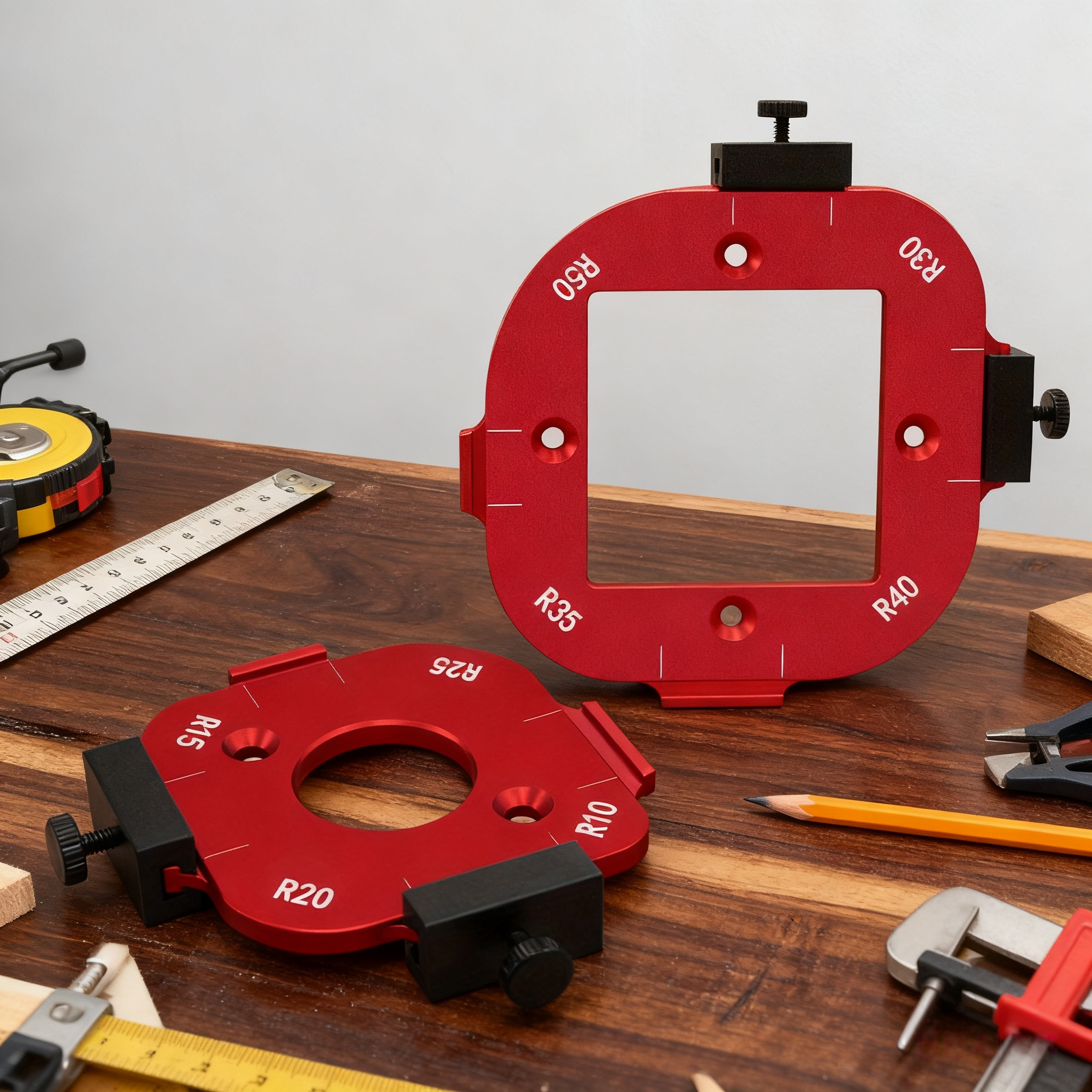 2pcs Woodworking Router Corner - Woodworking Templates 리뷰 및 가격