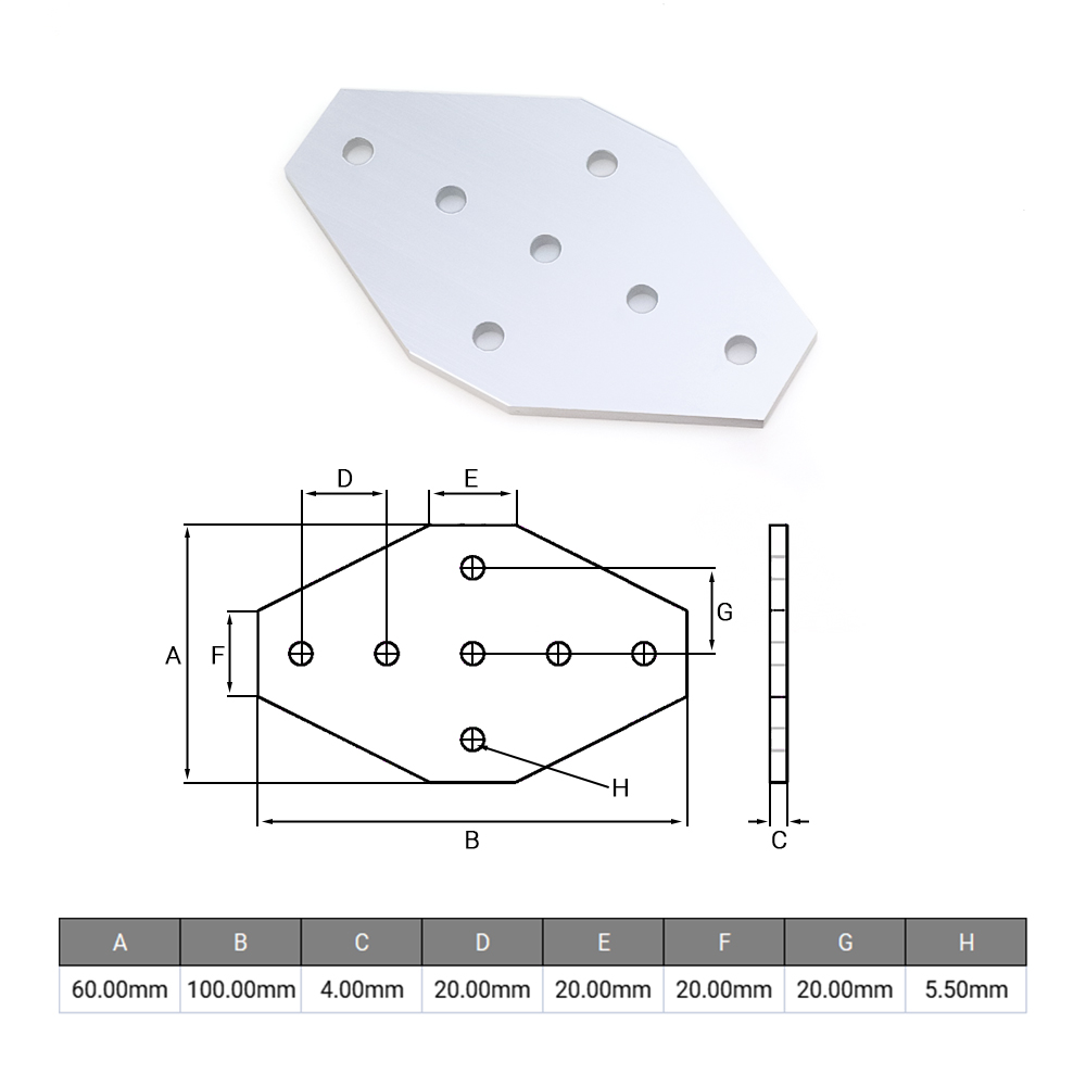Openbuilds 7 Hole Cross Joinin - Woodworking Joint 리뷰 및 가격